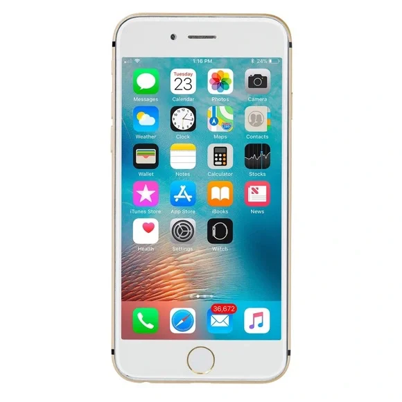 Apple | Cell Phones & Accessories | Gold 28 Gb Iphone 6